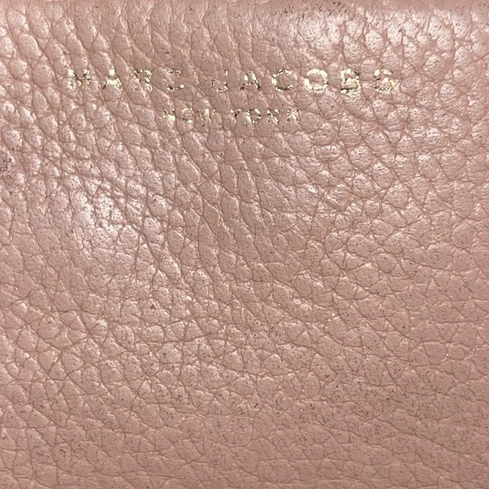 Marc Jacobs Pink Leather Wallet